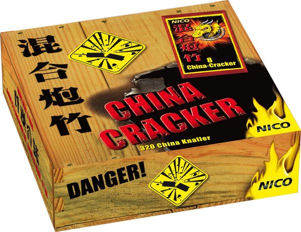 320 China-Cracker, 40x 8er-Päck.