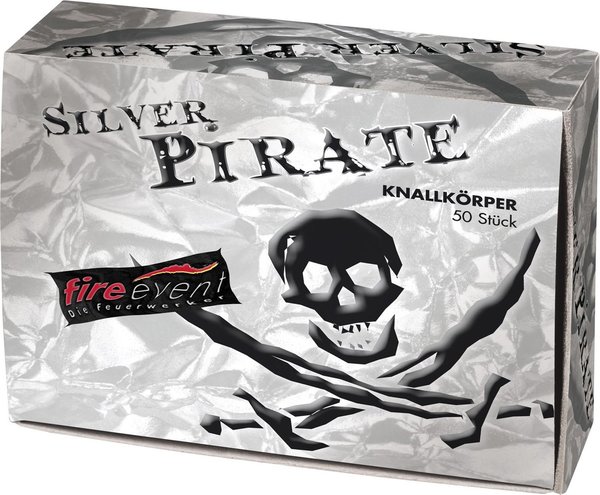 Silver Pirate, 50 Stück Schwarzpulver-Piraten-Kracher
