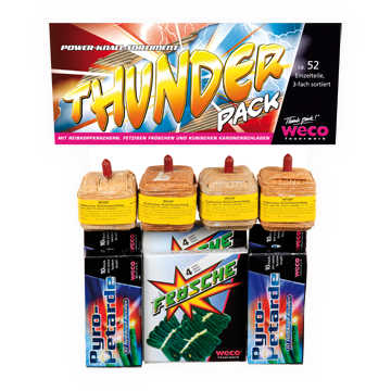 Thunder Pack, Knallsortiment
