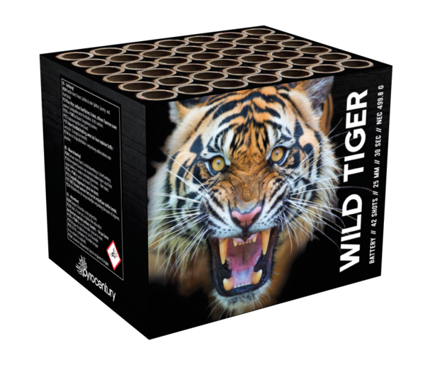 Wild Tiger, 42 Schuss (zu Silvester bestellbar)