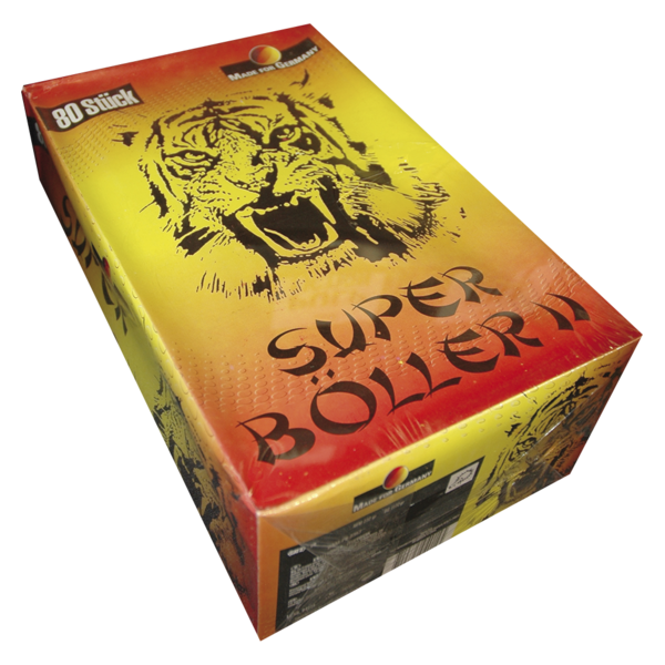 80 Super Böller II, 20x 4er-Pack