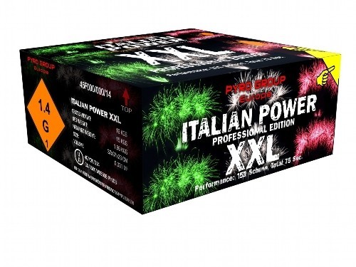 Italian Power XXL, 153 Schuss (zu Silvester bestellbar)