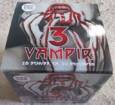 Vampir 3, 25  Schuss (zu Silvester bestellbar)