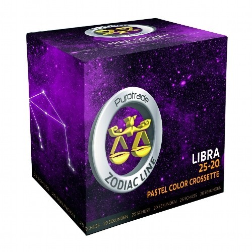 Libra Pastel Color Crossette - Zodiac Line, 25 Schuss