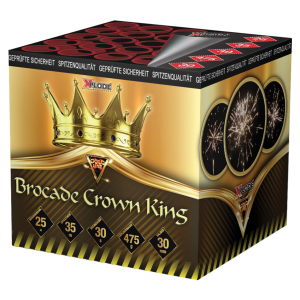 Brocade Crown King, 25 Schuss (zu Silvester bestellbar)