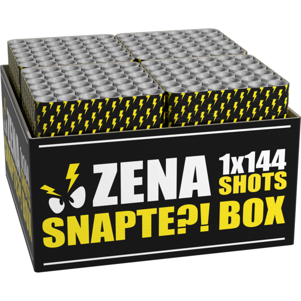 Zena Snapte?! Box, 144 Schuss