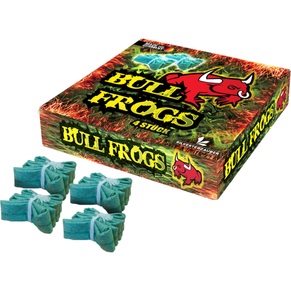 Bull Frogs Box,  4er-Schtl.