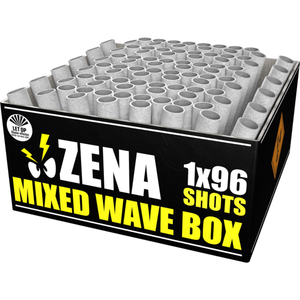 Zena Mixed Wave Box, 96 Schuss (zu Silvester bestellbar)