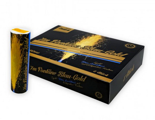 7m Fontäne Blau-Gold, Kat T1