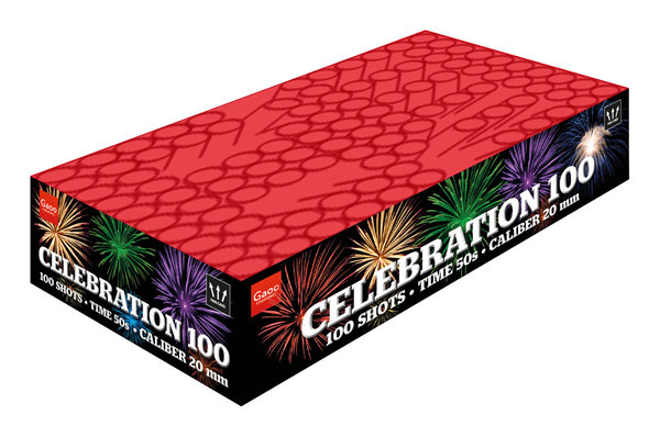 Celebration 100-01, 100 Schuss