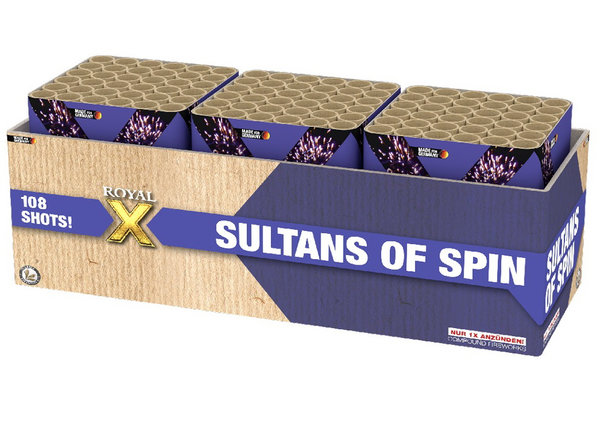 Sultans Of Spin, 108 Schuss (zu Silvester bestellbar)
