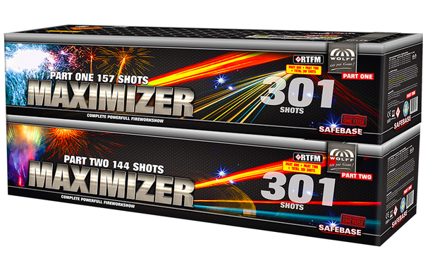 Maximizer, 301 Schuss (zu Silvester bestellbar)
