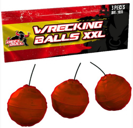 Wreckling Balls XXL (zu Silvester bestellbar)