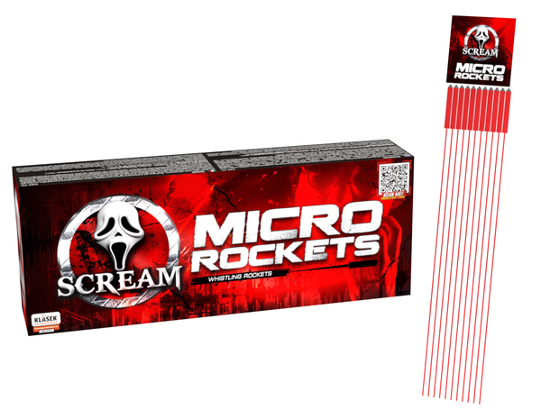 Scream Micro Rockets, 12er Schtl.